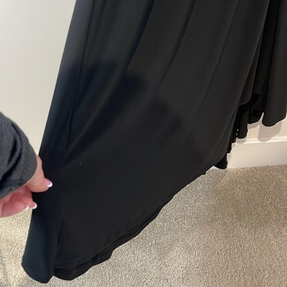 EUC NORDSTROM JUMP APPAREL MIDRIFF CUT OUT  MAXI DRESS BLACK SIZE 9/10 - Picture 8 of 16